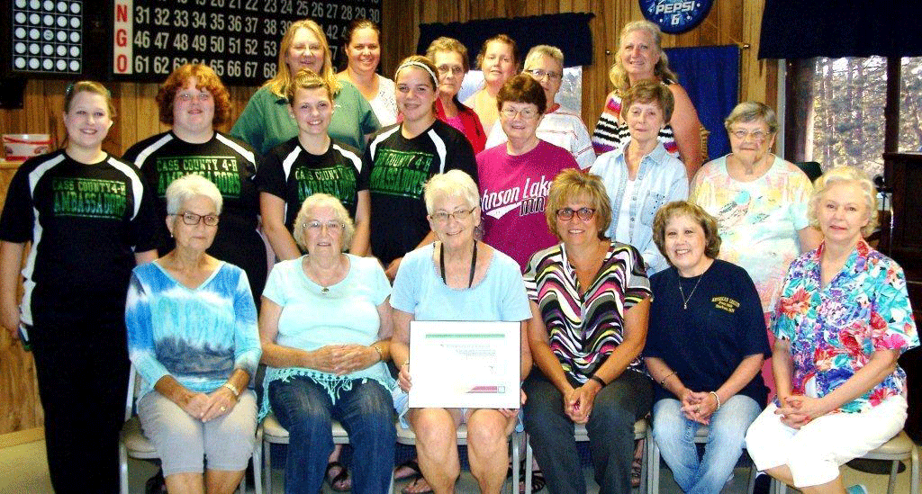 4H Ambassadors thank Backus Legion Auxiliary News