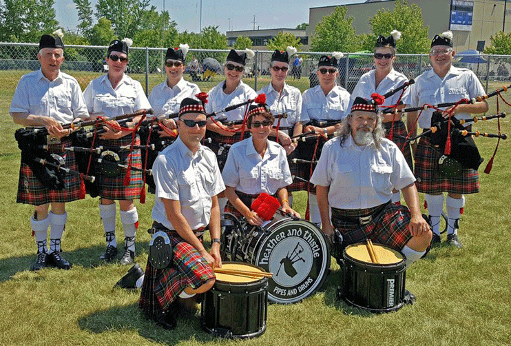 Heather and Thistle Bagpipes, Drums add Scottish flair to Ethnic Fest