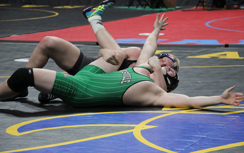 Schmidt brings home thirdplace medal at State Wrestling Meet Sports