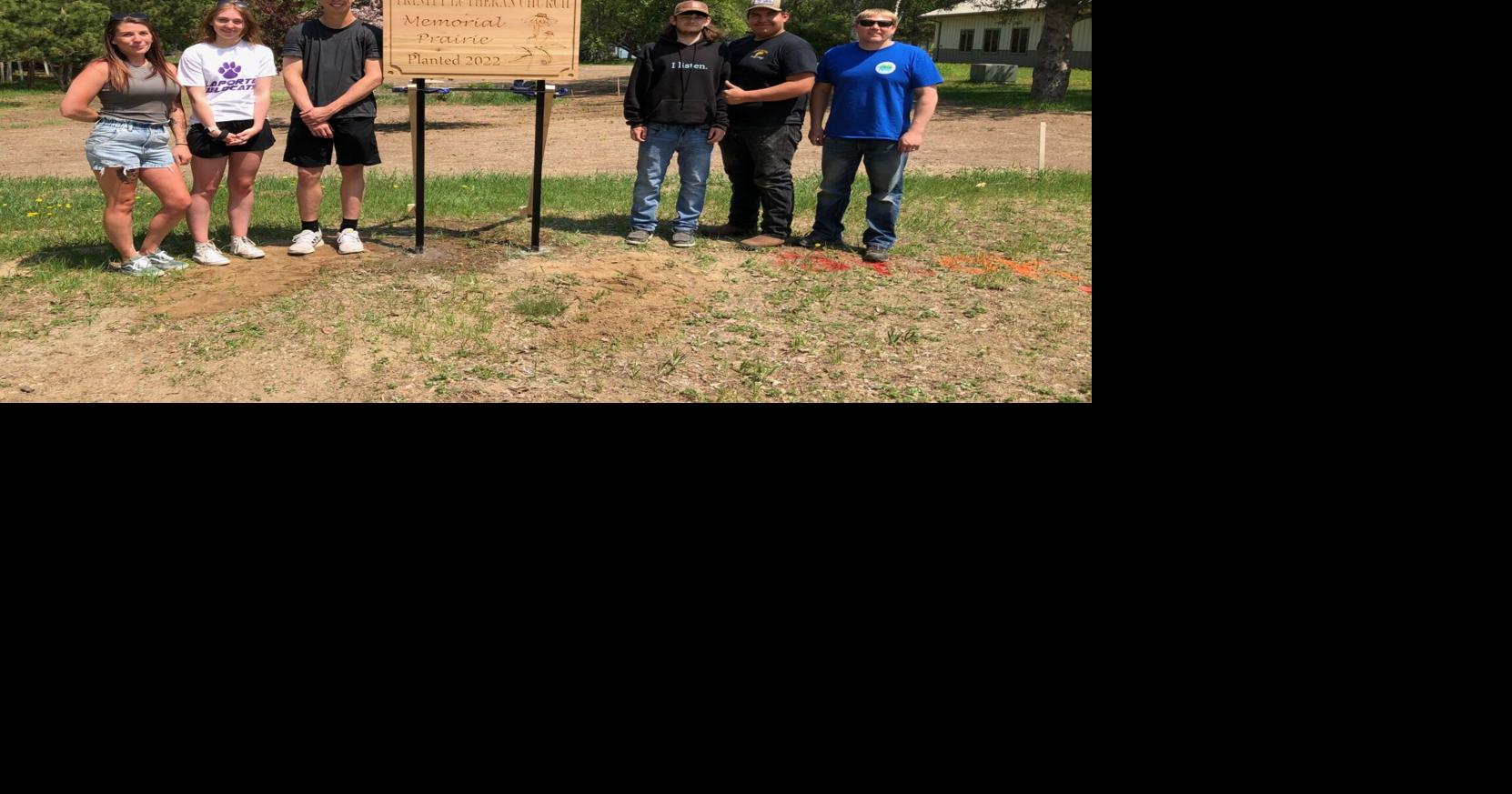 Prairie sign installed by Laporte High School Manufacturing Class News