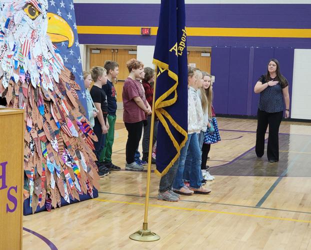 Celebrating Veterans Day at WHA Laporte schools News walkermn com