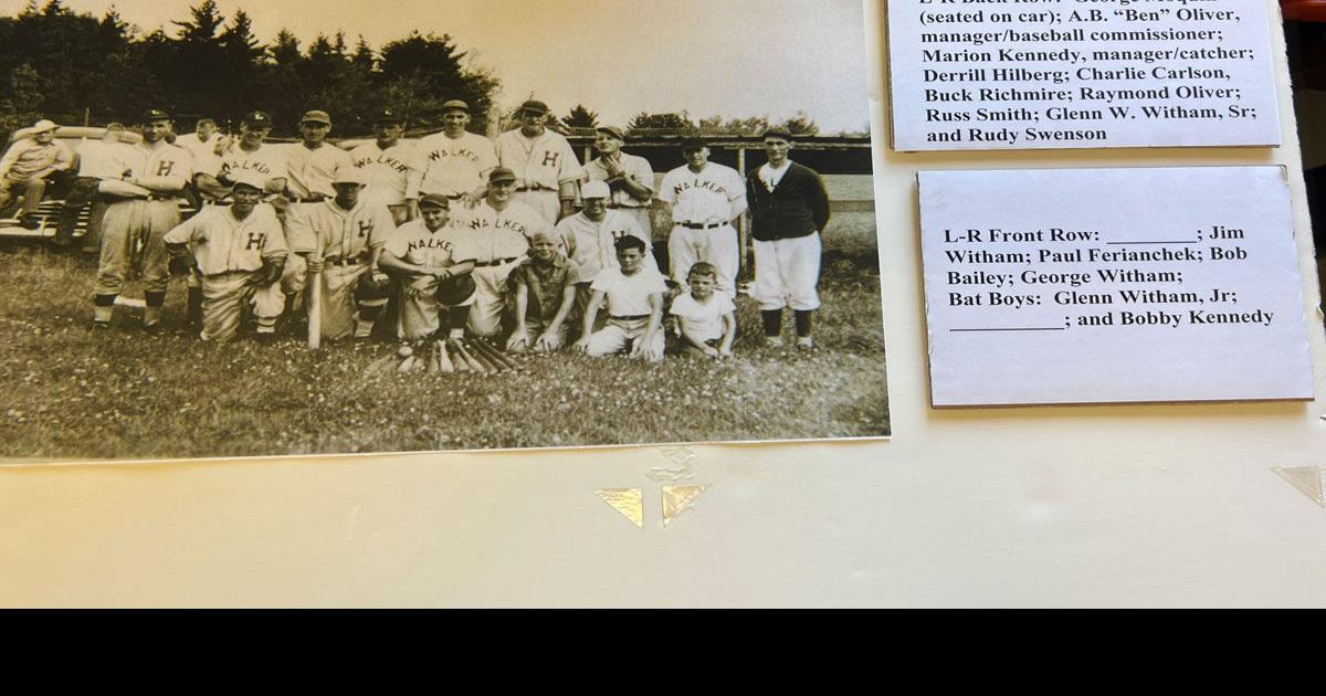 The 1946 WalkerHackensack baseball team that Robert Kennedy was a bat boy for (kneeling right