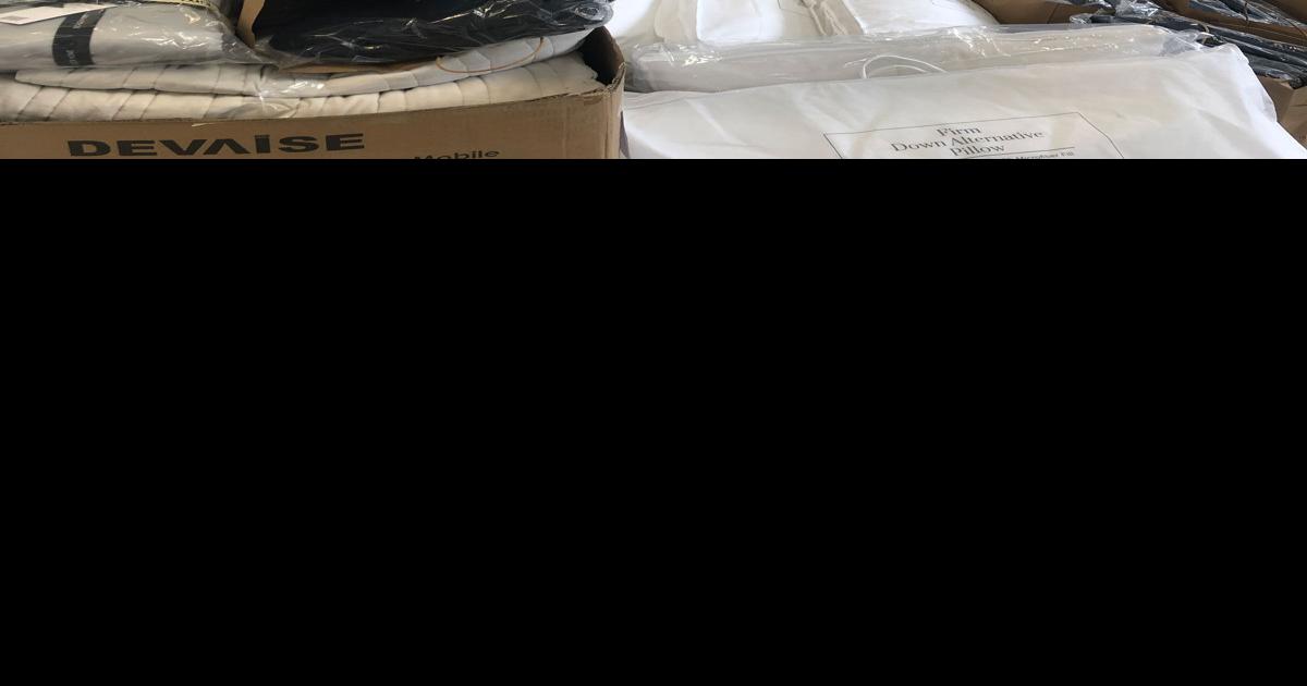 Bedding donation to Jack and Jill's Closet Education