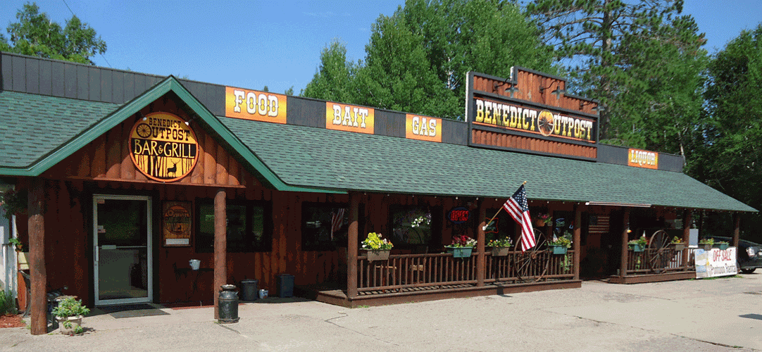 On the Town — stopping by the Benedict Outpost Bar and Grill Business