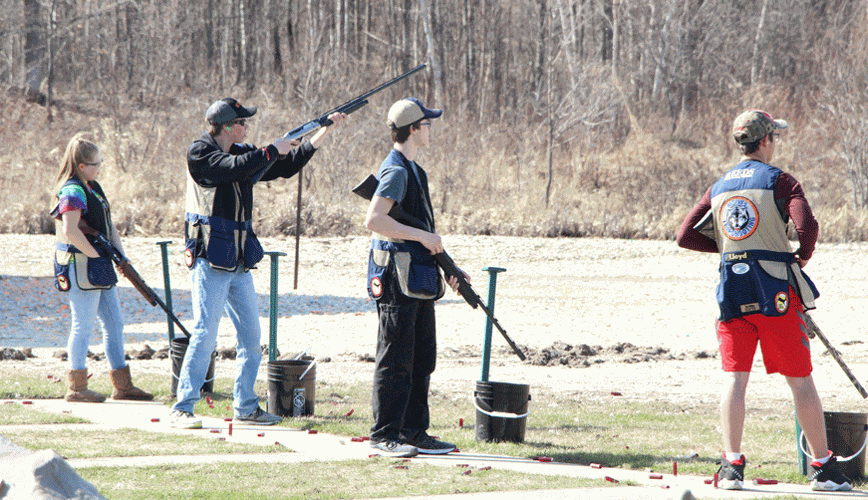 WHA Trapshooting Team shoots high scores Sports