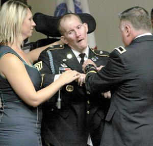 Retiring master sergeant