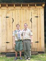 Eagle Scout earns wings with outhouse project at Homestead