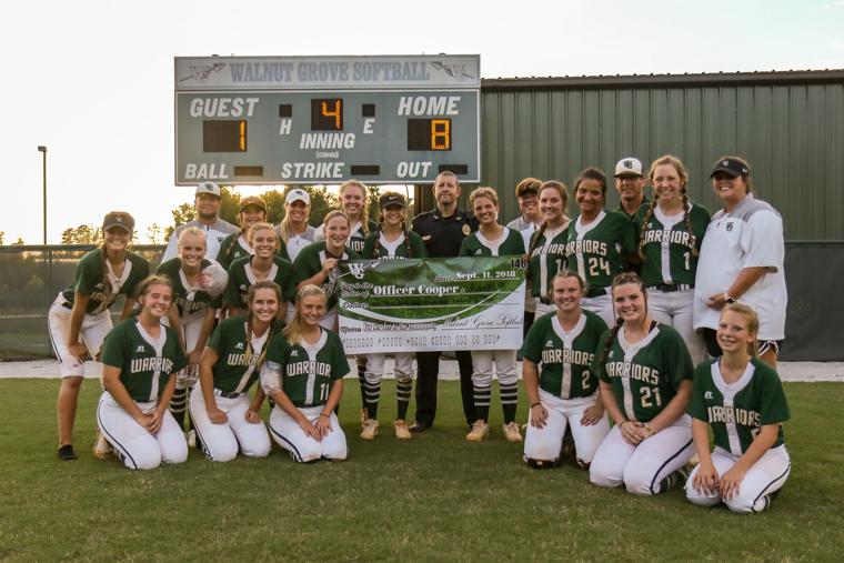 Gallery Walnut Grove softball hosts First Responders Night