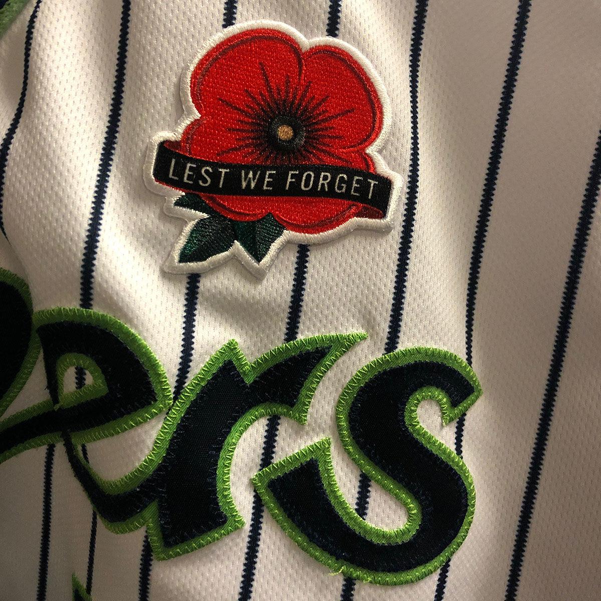 Baseball teams to wear Michael's poppy Monday