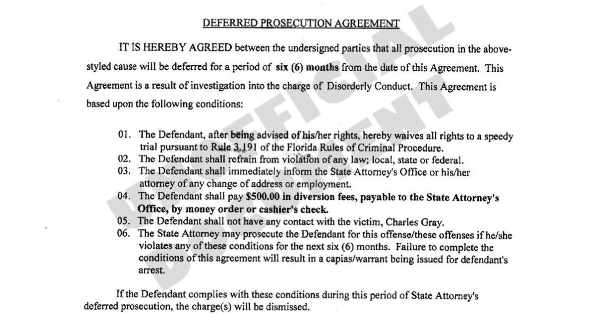 Deferred Prosecution Agreements | | waltontribune.com