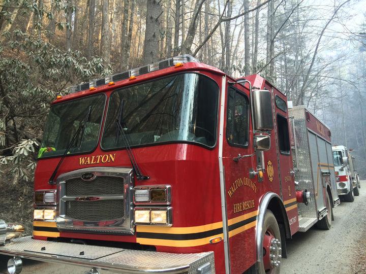 Walton Fire on Scene Home