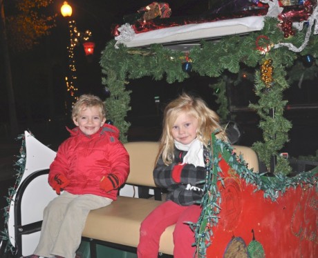 2010 Grayson Christmas Tree lighting 