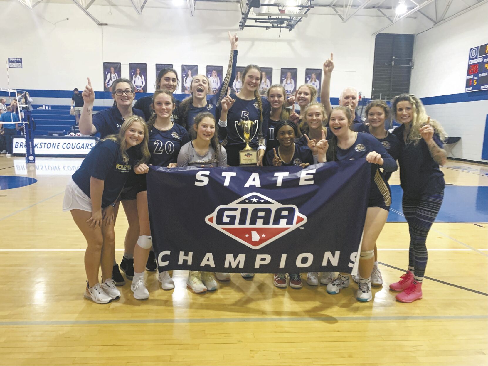 Lady Lions win state volleyball title Sports waltontribune