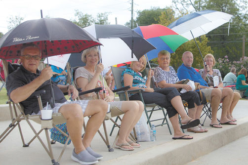 Rain No Deterrent