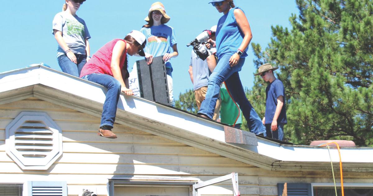 Servants on Site volunteers demonstrate their love for the Lord by helping others