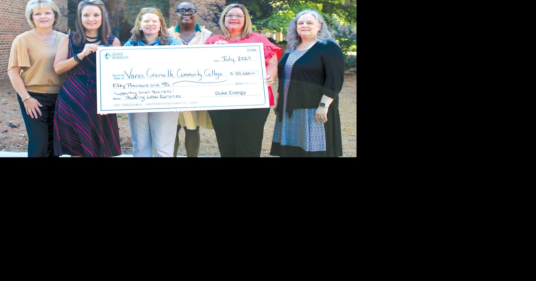 Duke Energy Foundation grants funding to VGCC Foundation to support ...