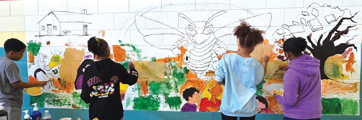 Local artist Karen Lynch-Harley, area students complete Aurelian ...