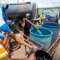Drilling for water in Venezuela's parched oil town