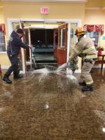 Below zero temps burst pipes at assisted living facility