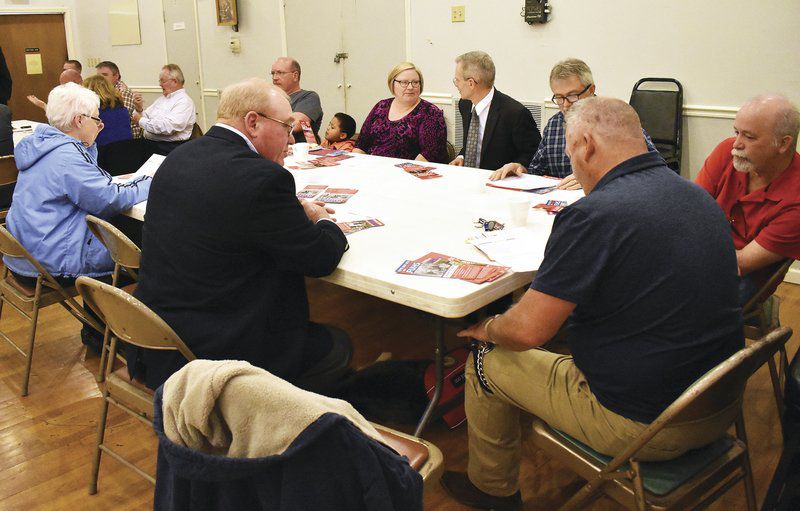 Political meet and greet Voters get to know candidates Local News