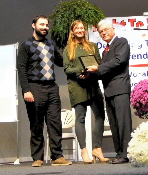 Hoffmans receive Humanitarian Award