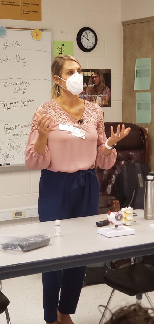 WHS hears about organ donation