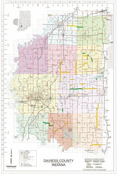 County crews and contractors getting in plenty of road work