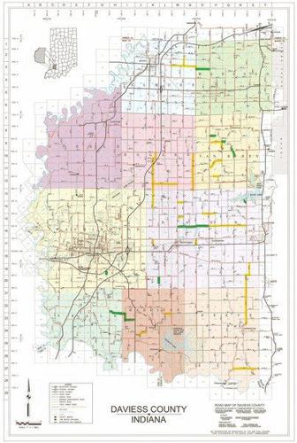 Gis Mapping Daviess County Indiana County Crews And Contractors Getting In Plenty Of Road Work | Local News |  Washtimesherald.com