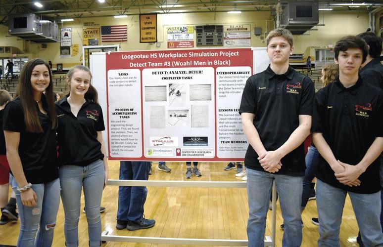 LHS students complete Workplace Simulation Project