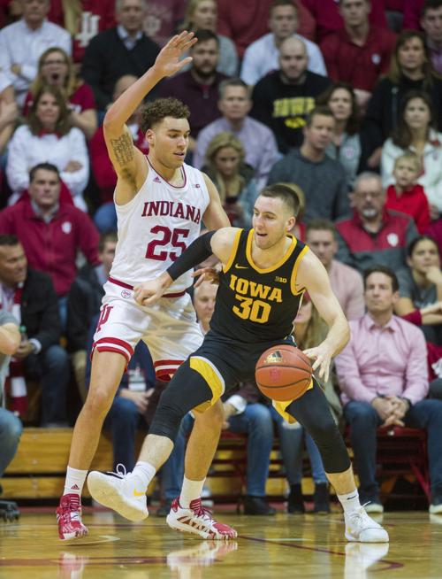 Iowa Indiana Basketball