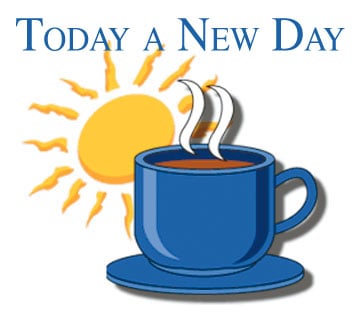 Today a New Day coffee mug