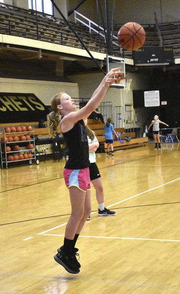 Shooting hoops