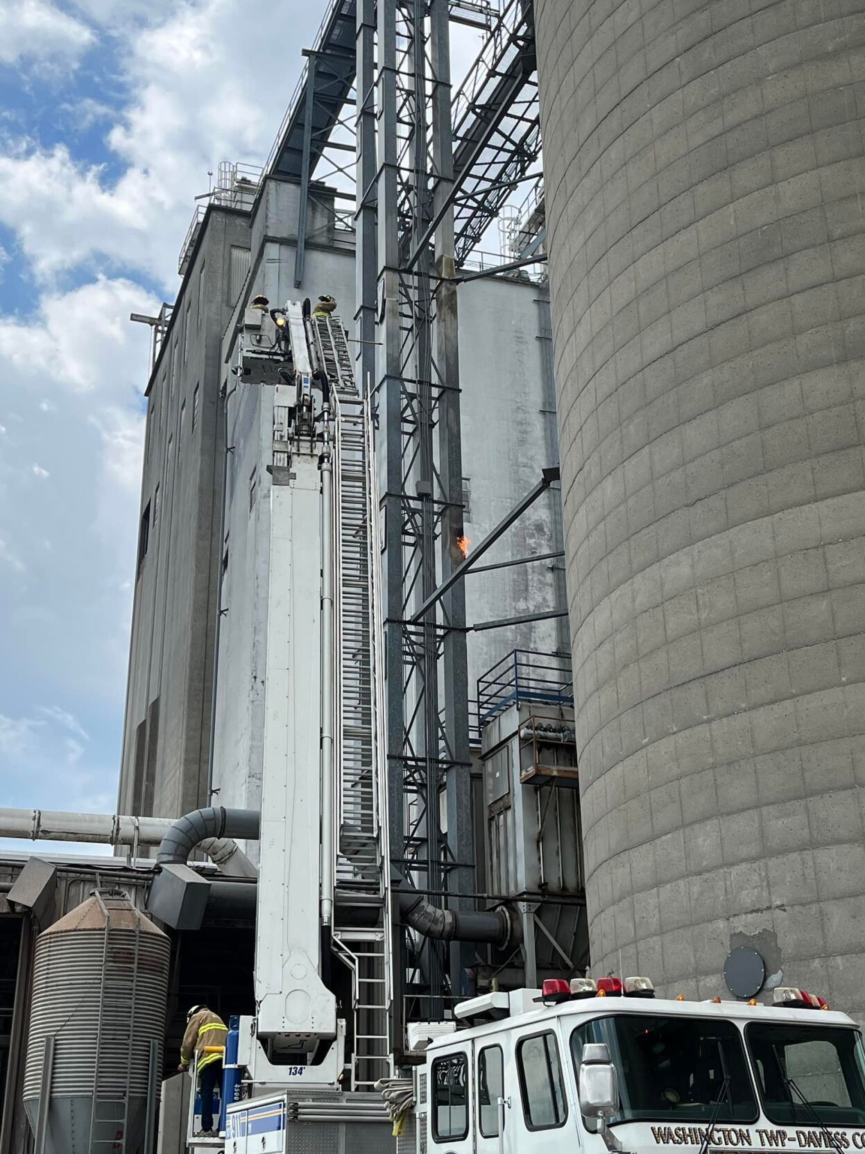 Fire damages Perdue feed mill News