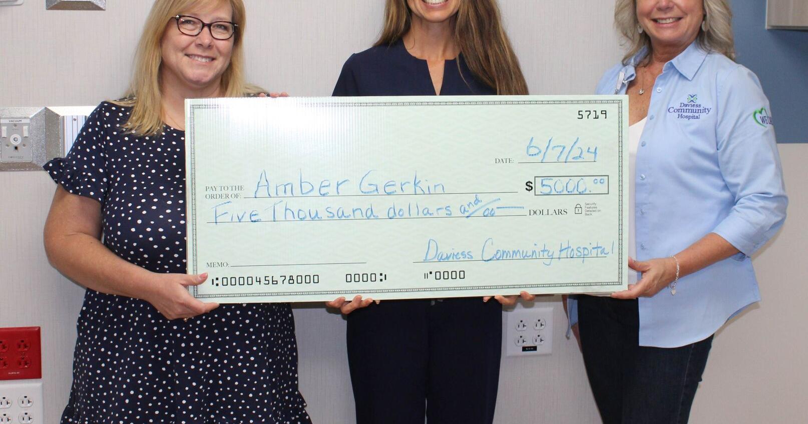 Gerkin receives DCH Foundation nursing scholarship - Vimarsana News