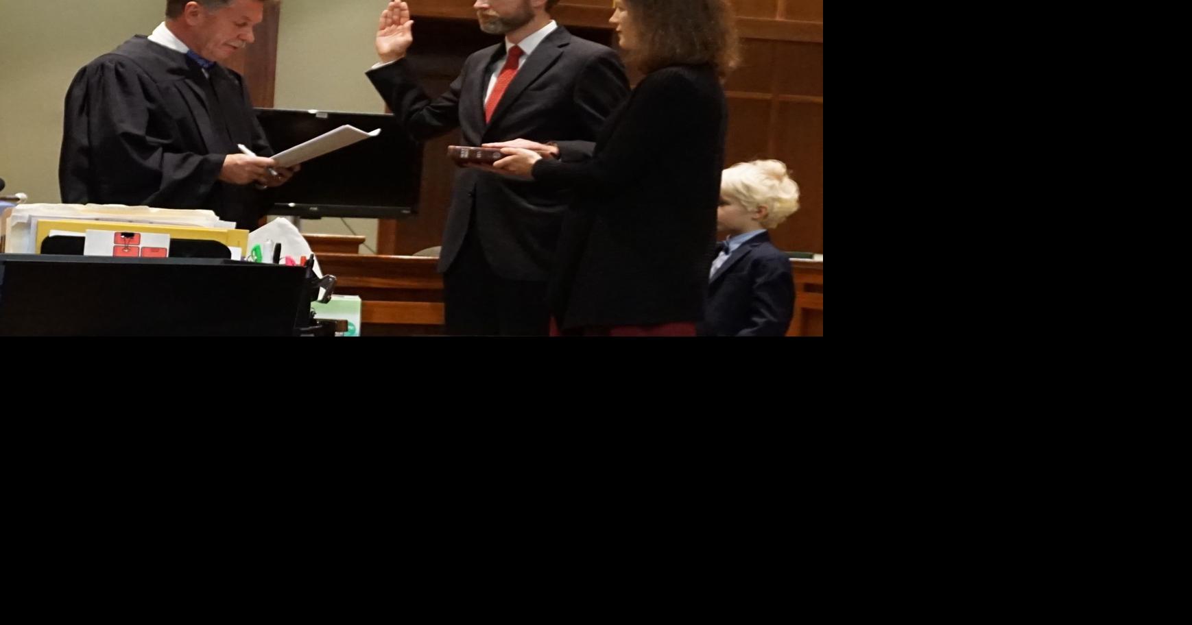 Banks swears in for second term as district attorney | News ...