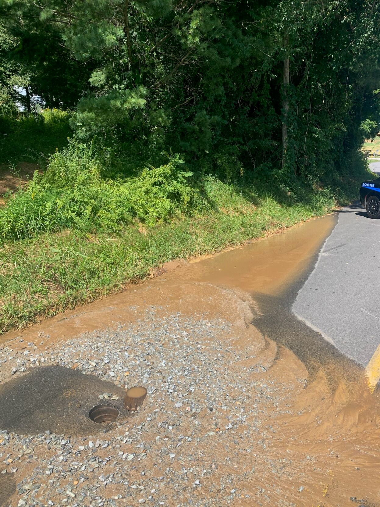 Water main break causes road closure in Perkinsville Drive area | Local ...