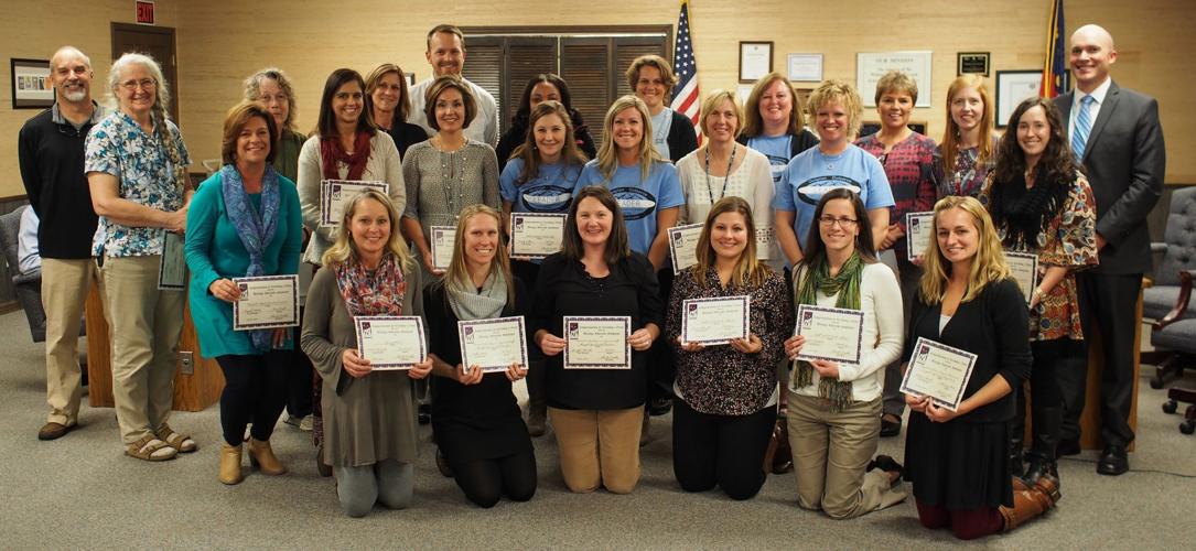School board recognizes student, teacher achievements Community