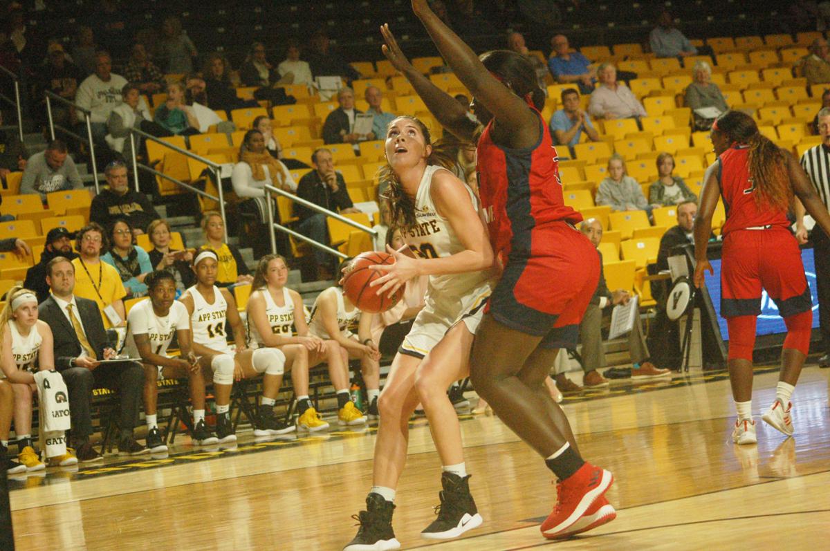 App State Women Rally Past South Alabama Asu Sports