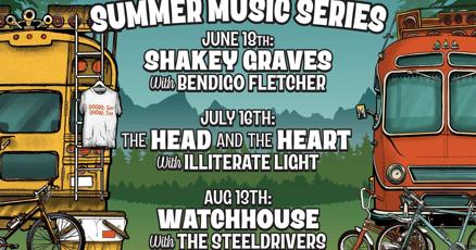 Beech Mountain Resort unveils 2022 Concert Series: Shakey Graves, The Head and the Heart, Watchhouse