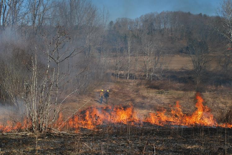 Fighting fire with fire Blue Ridge RC&D hosts prescribed burn