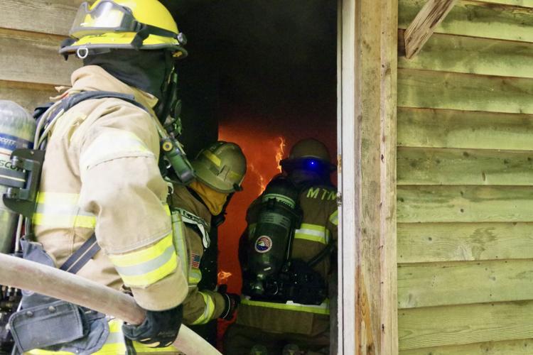 Cove Creek VFD hosts live burn training for multiple departments ...