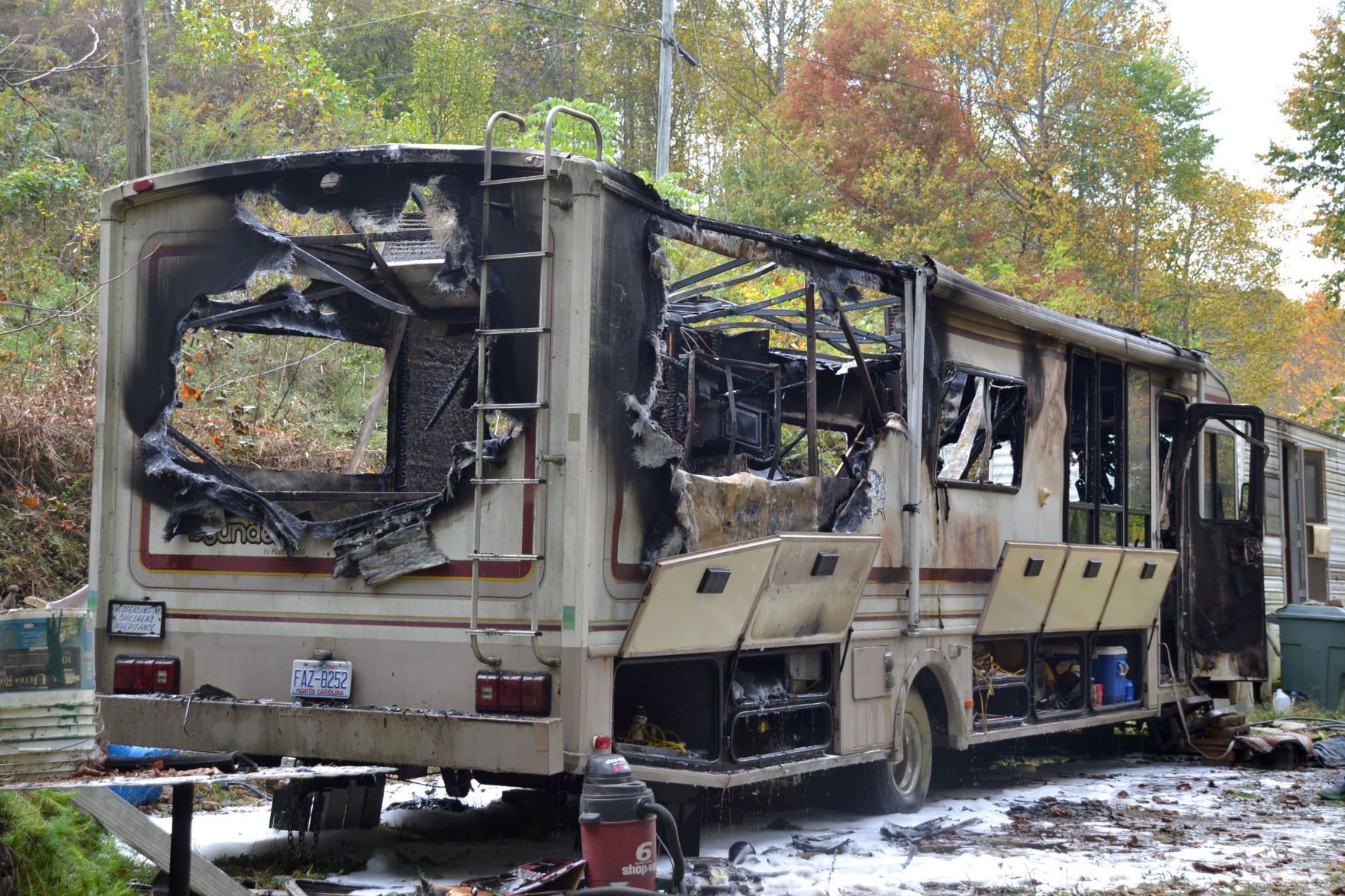 RV Extensively Damaged In Fire | News | Wataugademocrat.com