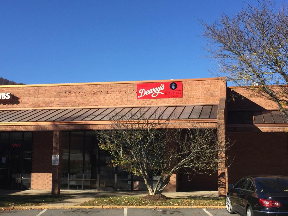 Dewey’s Holiday Store open in Boone Blowing Rocket