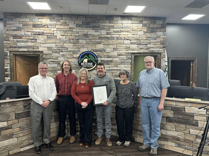 Town council honors outgoing Boone Town Manager Amy Davis Local News