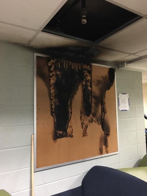 Asu Fire Intentionally Set To Dorm Bulletin Board News