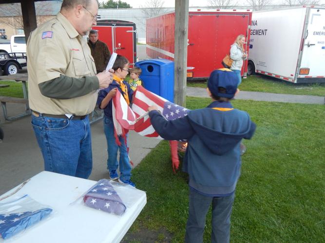 Cub Scouts Troop 100 Flag Retirement Ceremony | | wataugademocrat.com