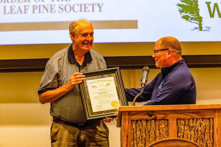 Harris Prevost of Grandfather Mountain inducted into The Order of the