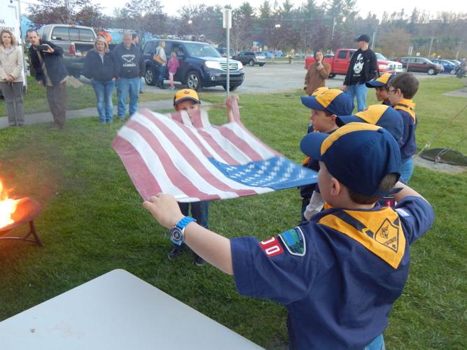 Cub Scouts Troop 100 Flag Retirement Ceremony | | wataugademocrat.com