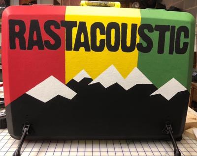 Rastacoustic suitcase