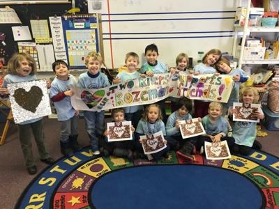two rivers class donates to florida school after hurricane michael